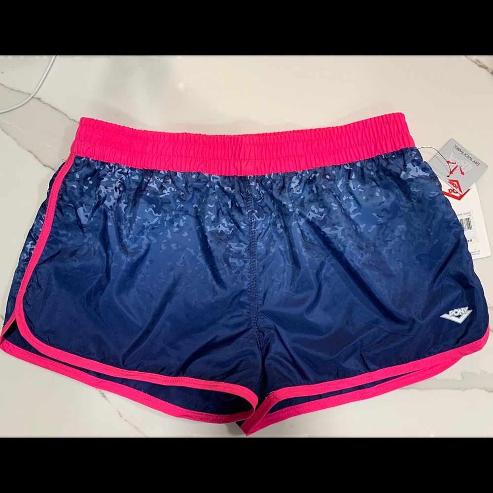 Pony Blue Camo Athletic Shorts - size Medium - New